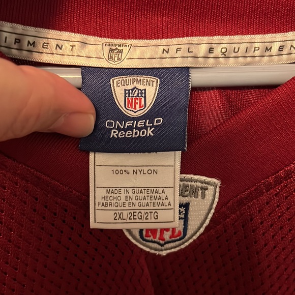 Reebok NFL Washington Redskins Horton #48 Jersey 2XL - Picture 6 of 6